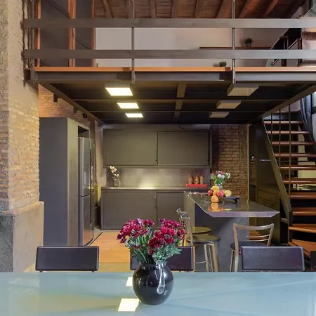 Iflat Spacious And Unique Loft In Trastevere Daire