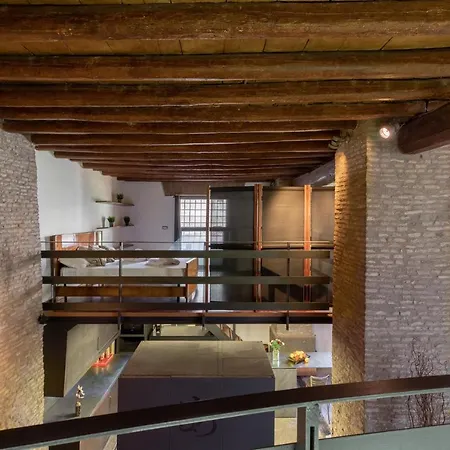 Iflat Spacious And Unique Loft In Trastevere Daire *